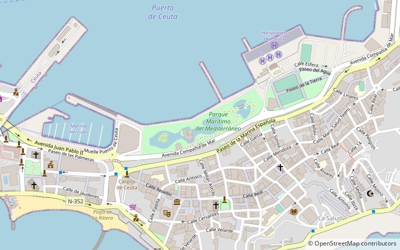 Parque Marítimo del Mediterráneo location map