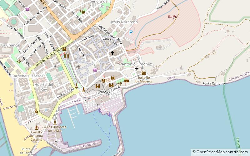 Mirador El Estrecho location map