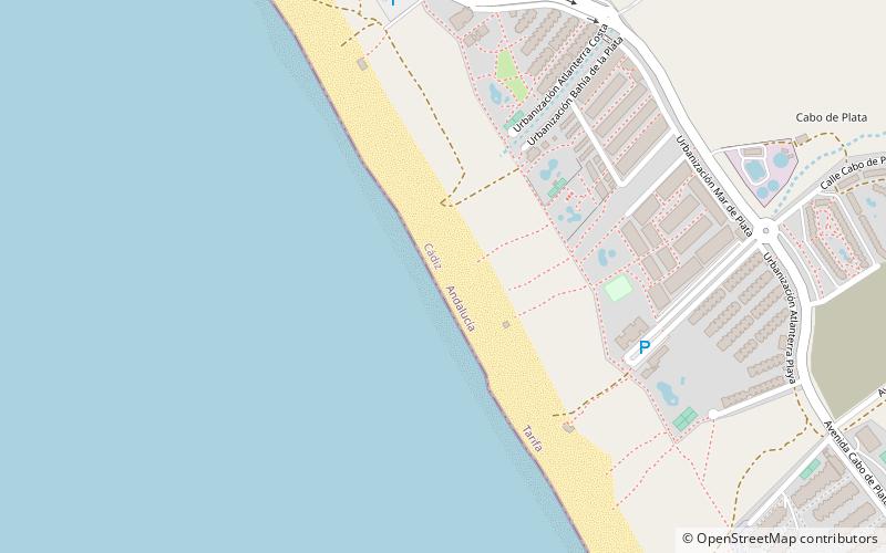 playa de atlanterra location map