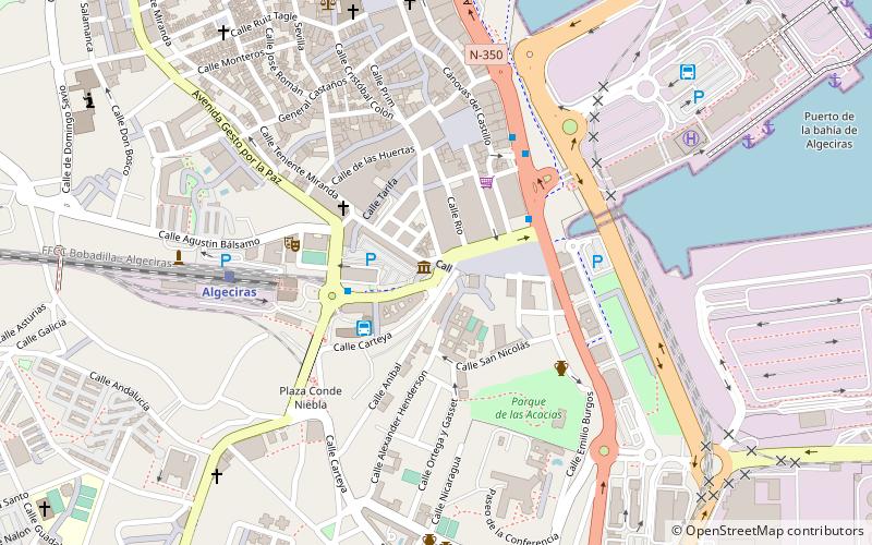 Capilla del Cristo de la Alameda location map