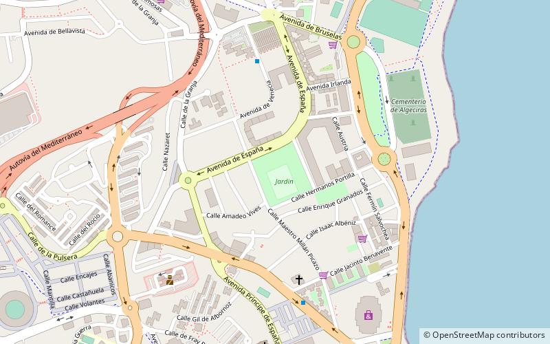Pabellón Ciudad de Algeciras location map