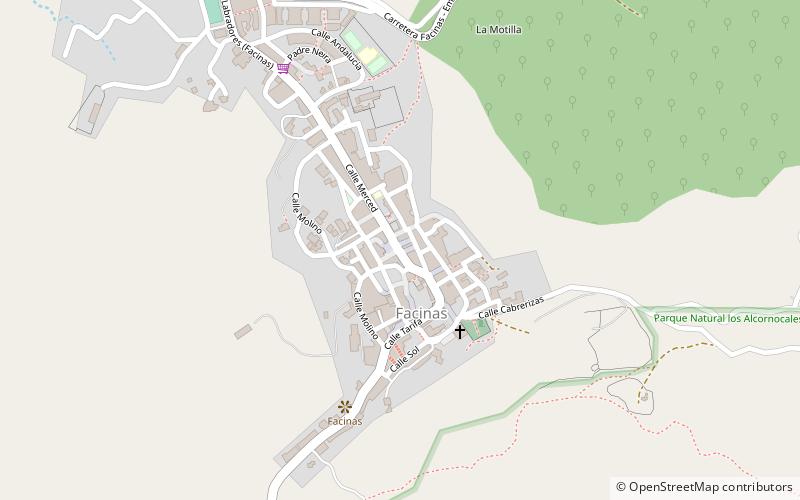 Facinas location map