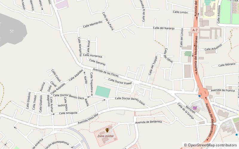 Algeciras Municipal Library location map