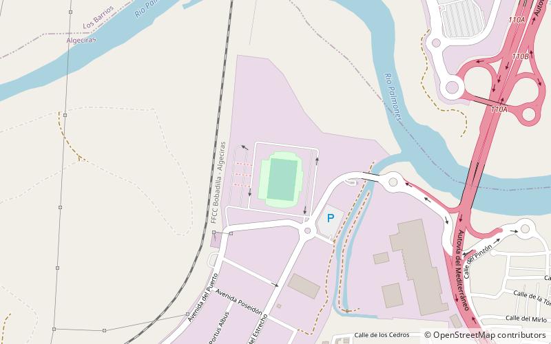 Estadio Nuevo Mirador location map