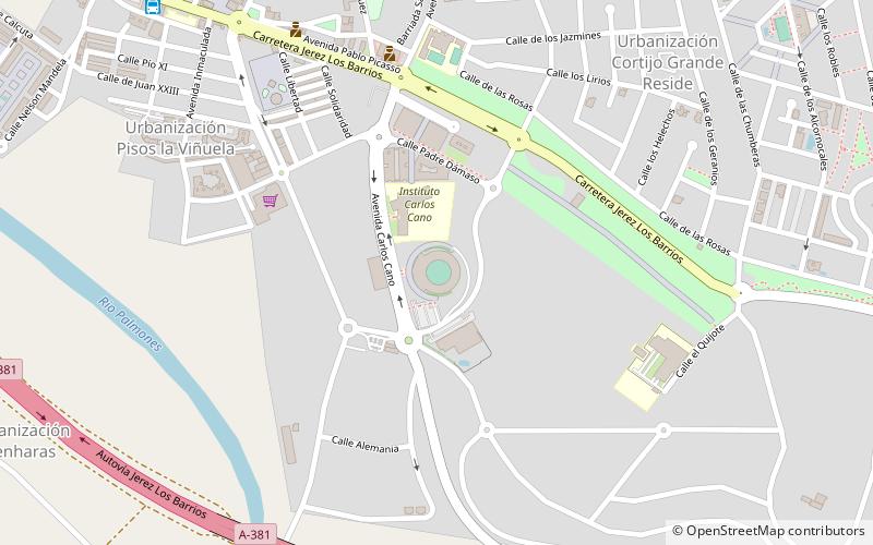 Plaza de toros La Montera location map