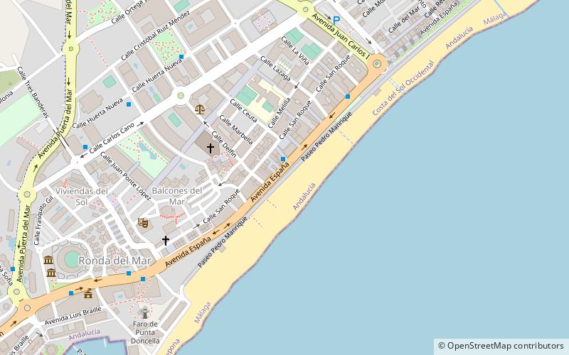 paseo maritimo estepona location map