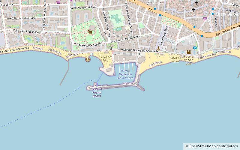 Puerto Deportivo de Marbella location map