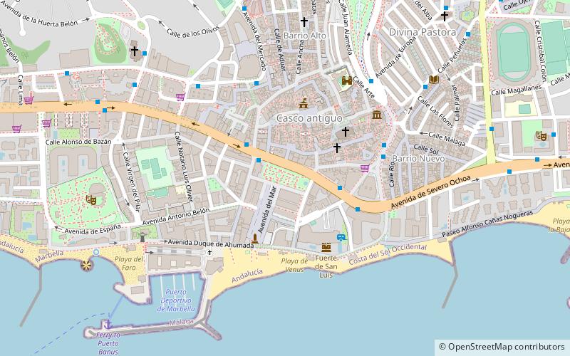 parque de alameda marbella location map