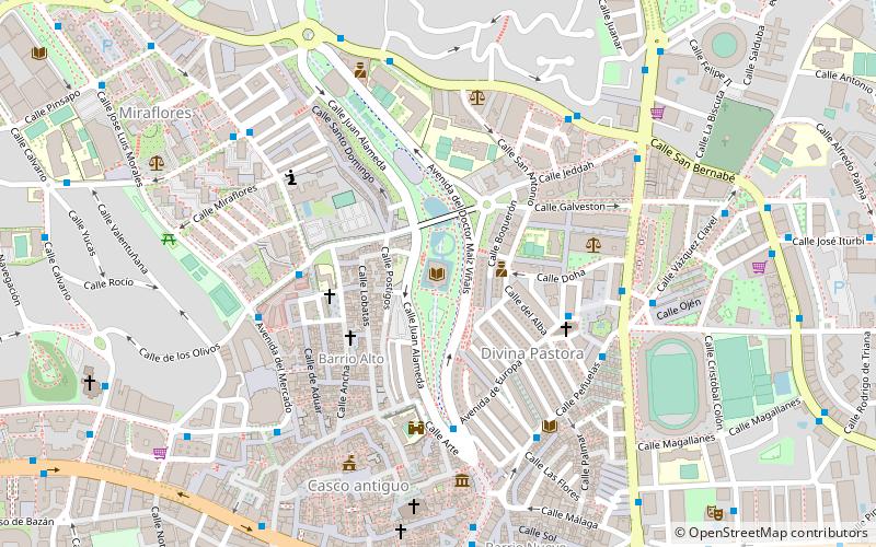 Museo del Bonsai location map