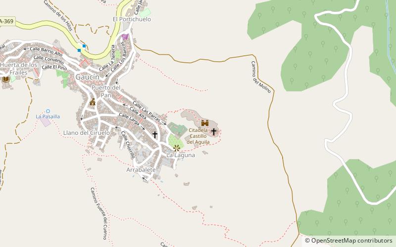 Castillo del Águila location map