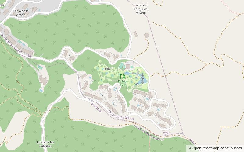 El Soto Golf and Leisure location map