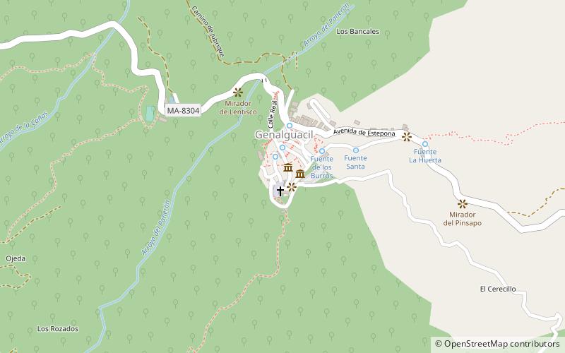 Genalguacil location map