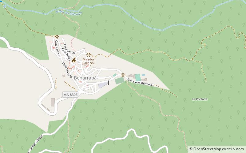 Benarrabá location map