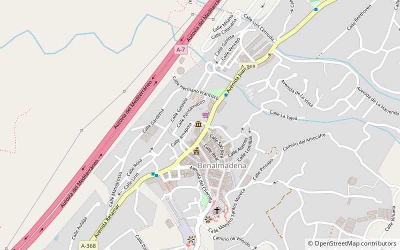 Benalmádena Museum location map