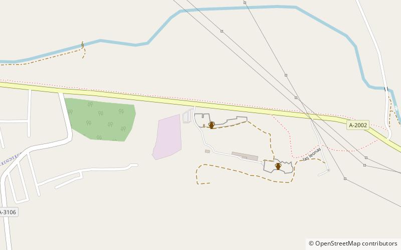 Castillo de Doña Blanca location map