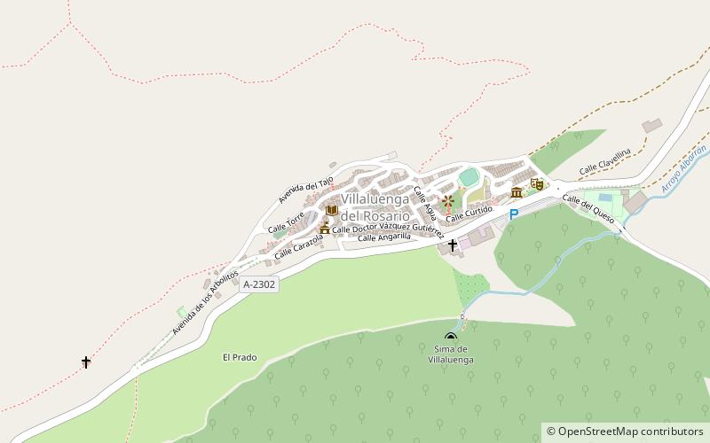 Villaluenga del Rosario location map