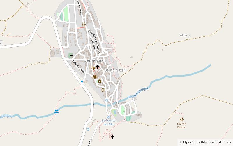 Barrio Nazarí location map