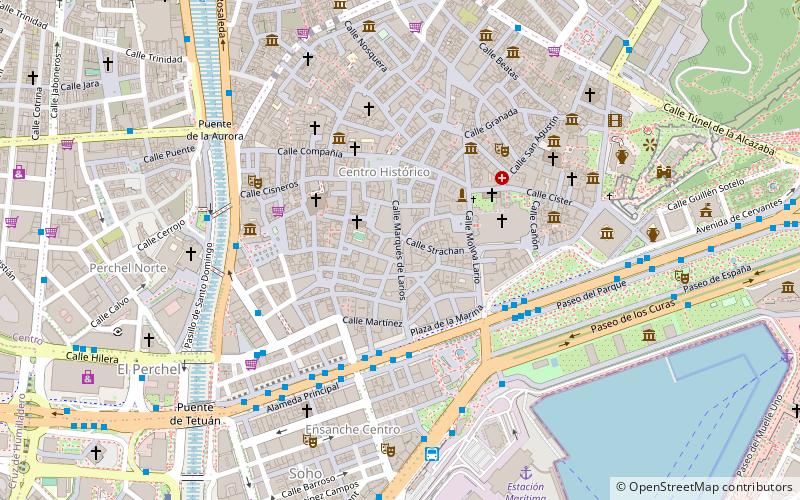 Calle Marqués de Larios location map