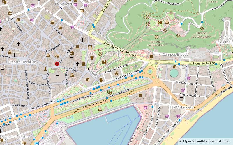 Ayuntamiento de Málaga location map