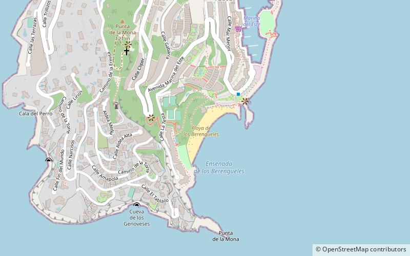 ensenada de los berengueles almunecar location map