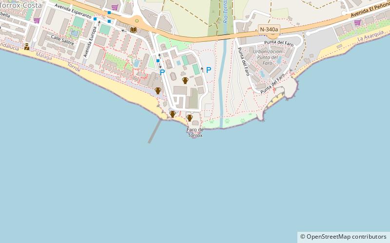 Phare de Torrox location map