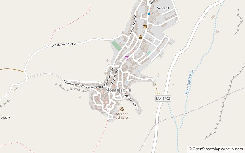 Montejaque location map