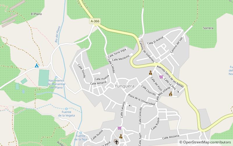 yunquera location map