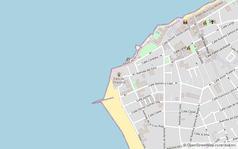 Faro de Chipiona location map