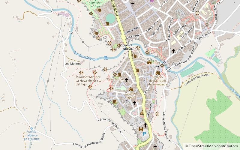 casa de san juan bosco ronda location map