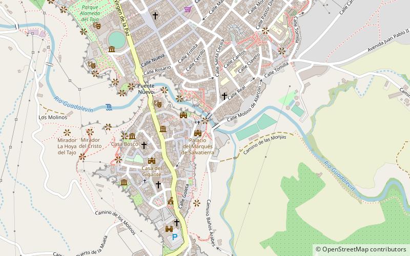 arco de felipe v ronda location map