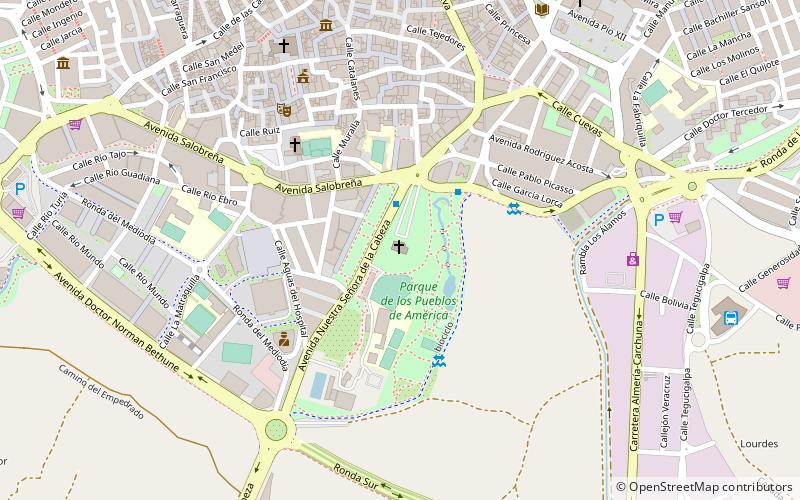 Nuestra Señora de la Cabeza location map