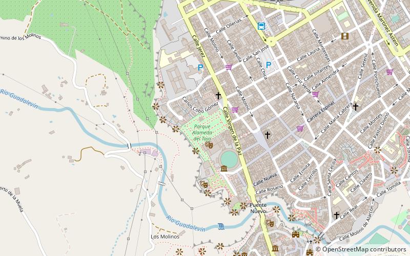 Parque Alameda location map