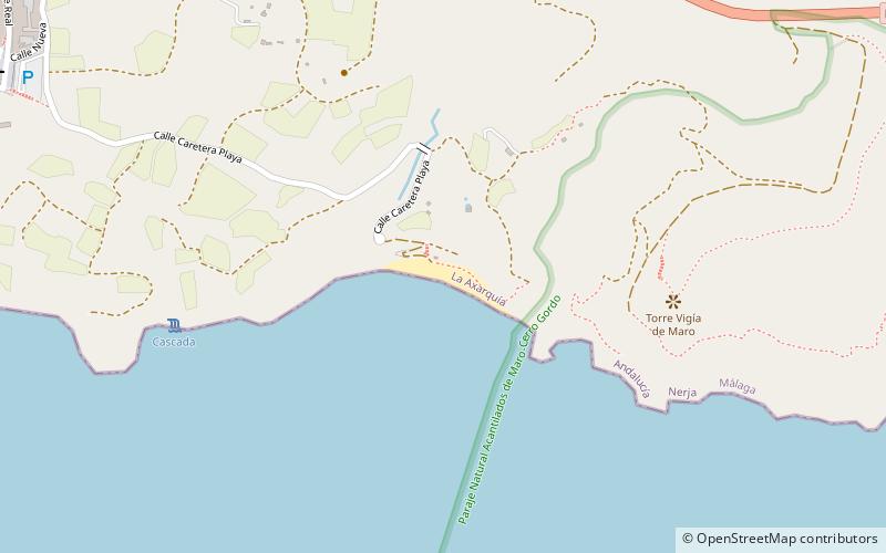 playa de maro location map