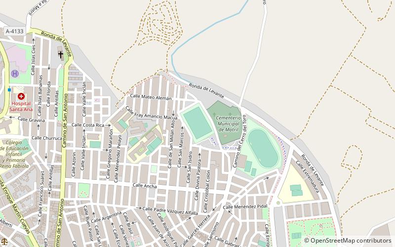 Estadio Escribano Castilla location map