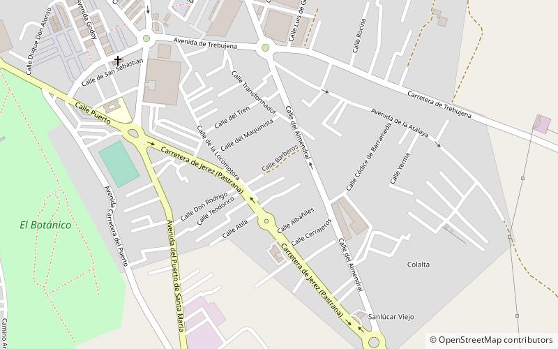 Iglesia conventual del Carmen location map
