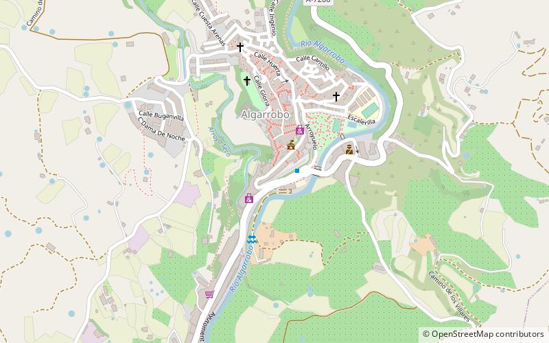 Algarrobo location map