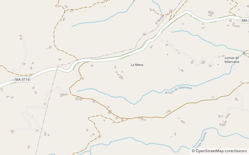Almáchar location map