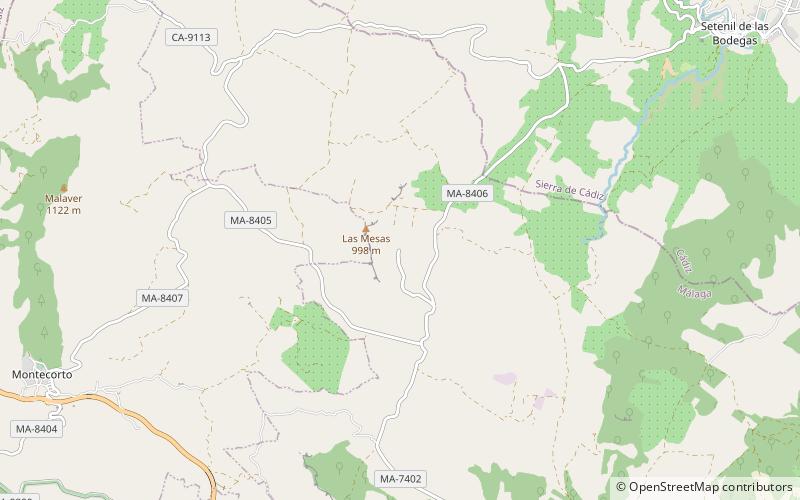 Acinipo location map