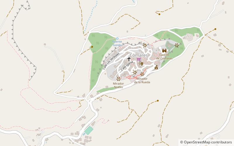 Comares location map