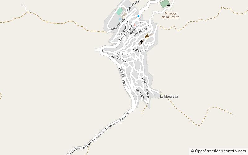 Murtas location map