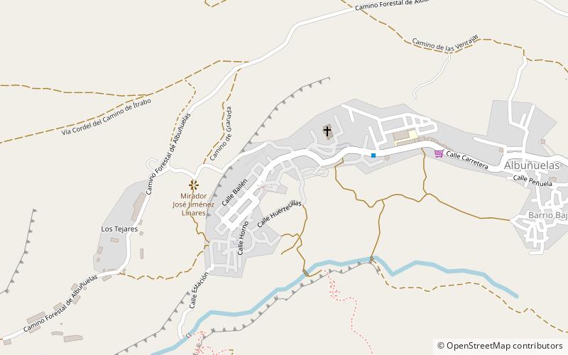 Albuñuelas location map