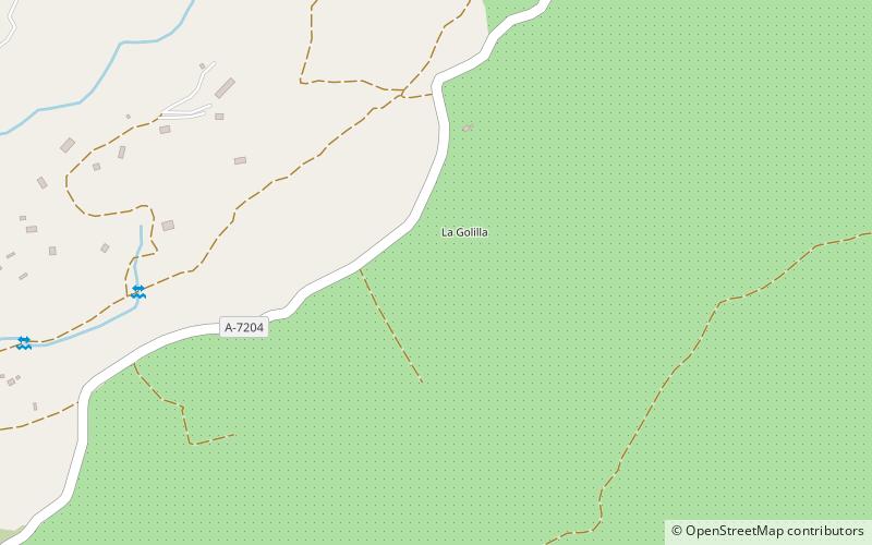 Riogordo location map