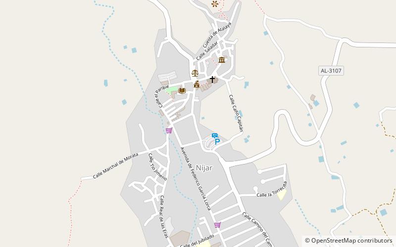 Níjar location map