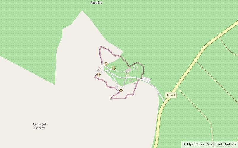 lobo park antequera location map