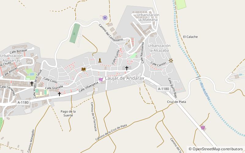 Laujar de Andarax location map