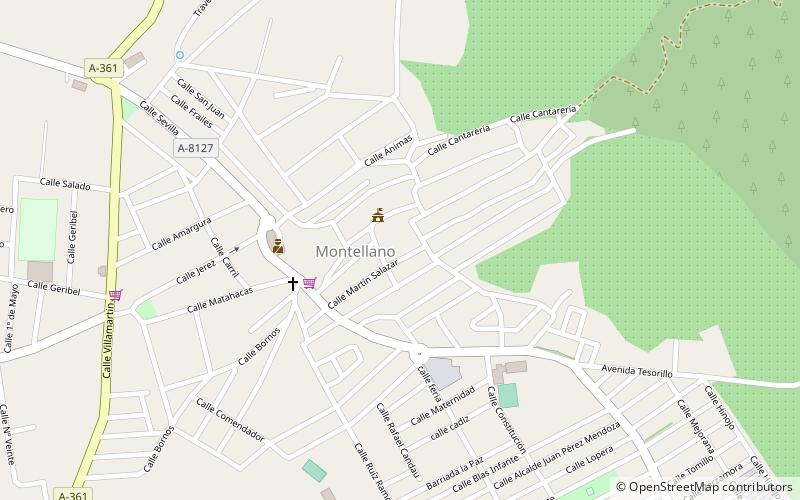 Montellano location map