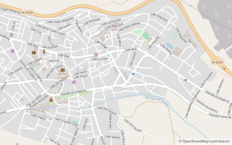 Padul location map