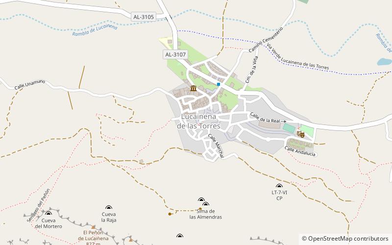 Lucainena de las Torres location map