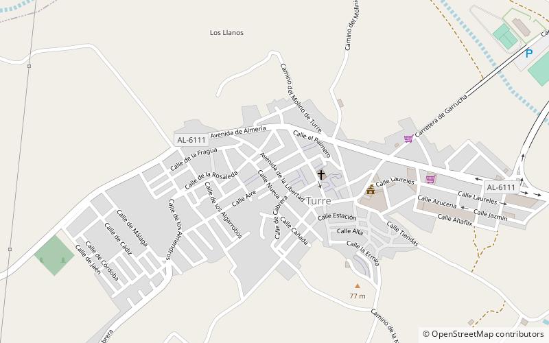 Turre location map