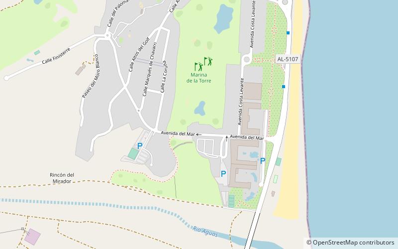 Marina Golf Mojácar location map